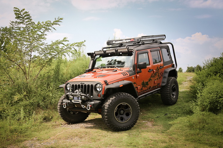 Hurricane Fender Flare Kit, EU, Textured; 07-18 Jeep Wrangler JK - 3