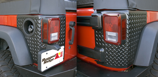 Body Armor Kit, Rear Quarter Panel; 07-18 Wrangler Unlimited, 4 Door - 2