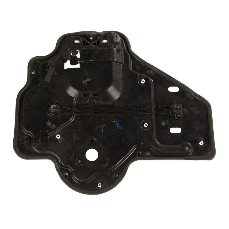 Door Carrier, Rear, Left, Inner, Manual Windows; 07-10 Wrangler JKU - 1