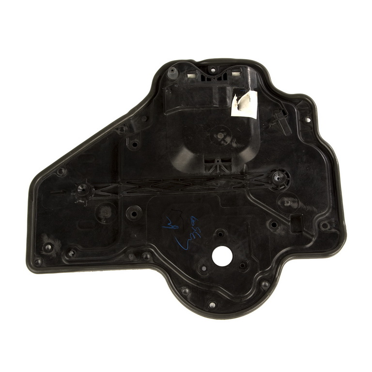 Door Carrier, Rear, Right, Inner, Manual Windows; 07-10 Wrangler JKU - 1