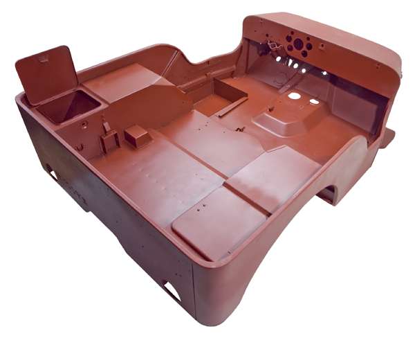 Body Tub, Reproduction, Steel; 41-42 Willys MB - 7