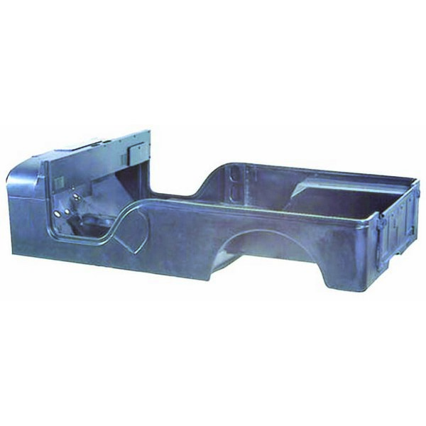 Body Tub, Reproduction, Steel; 55-71 Jeep CJ6 - 1