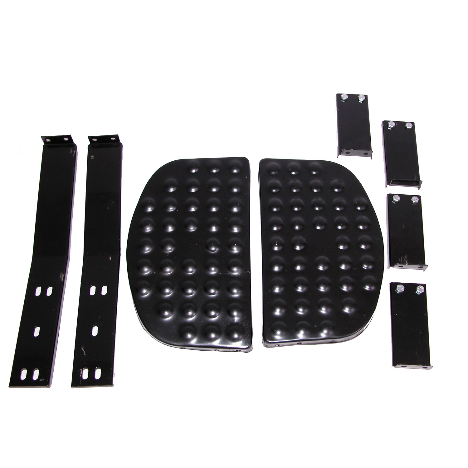 Side Step Kit, Black, Pair, Universal - 1