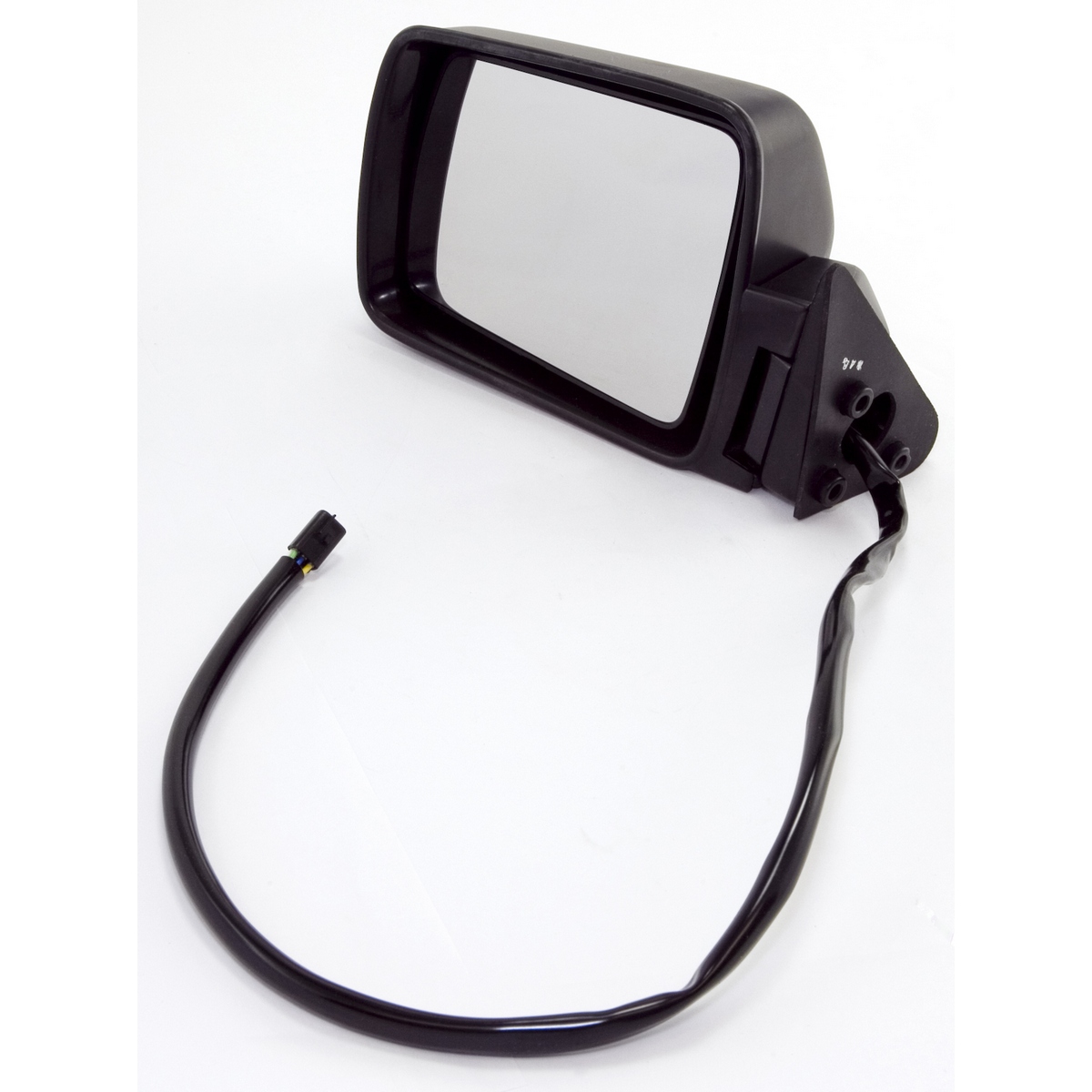 Door Mirror, Left, Power, Folding, Black; 84-96 Jeep Cherokee XJ - 1