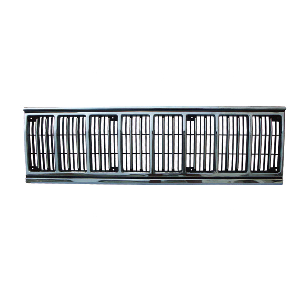 Grille Insert, Black/Chrome; 91-96 Jeep Cherokee XJ