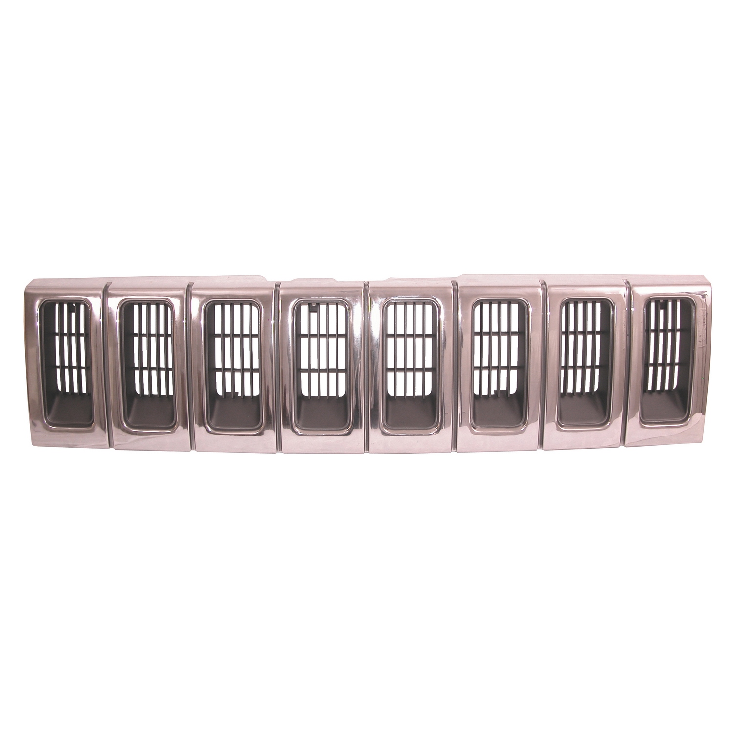 Grille Insert, Dark Argent; 96-98 Jeep Grand Cherokee ZJ - 1