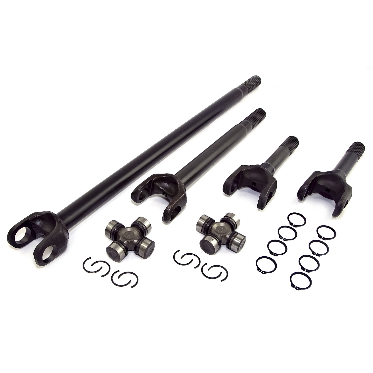 Axle Shaft Kit, Front, Wide Track; 82-86 Jeep CJ7/CJ8, for Dana 30 - 1