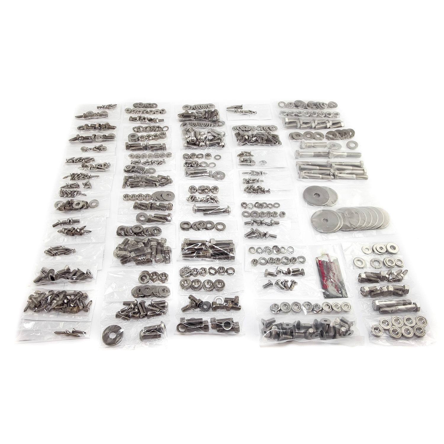 Body Fastener Kit; 72-75 Jeep CJ5/CJ6 - 1