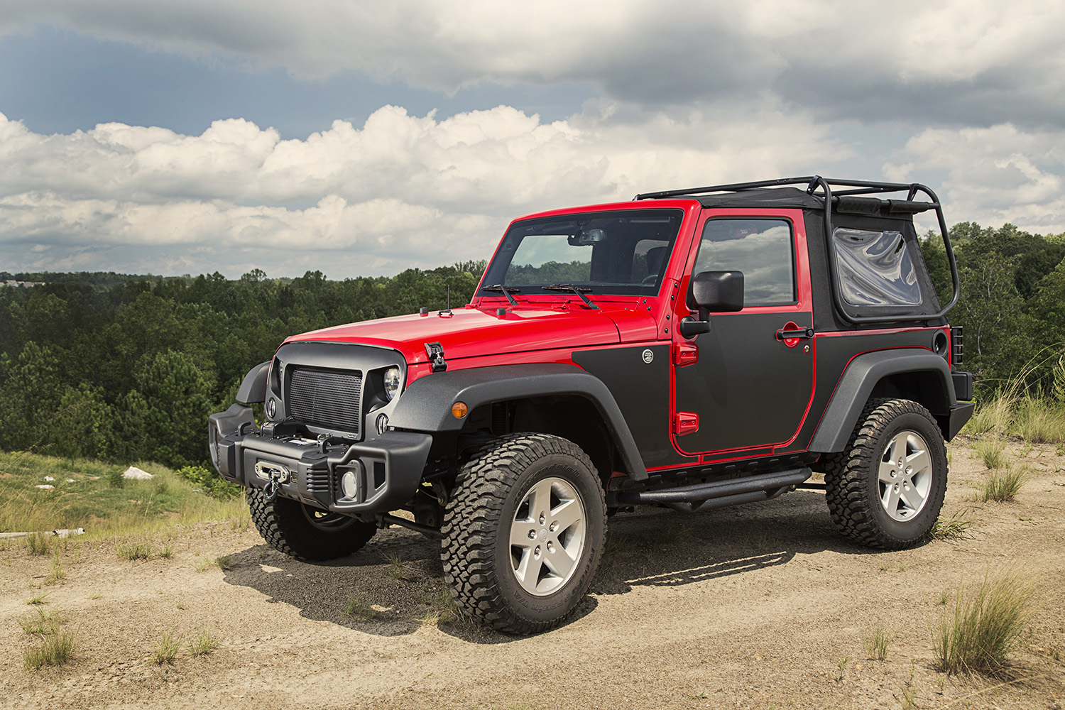 Magnetic Protection Panel Kit; 07-18 Jeep Wrangler JK, 2 Door - 5