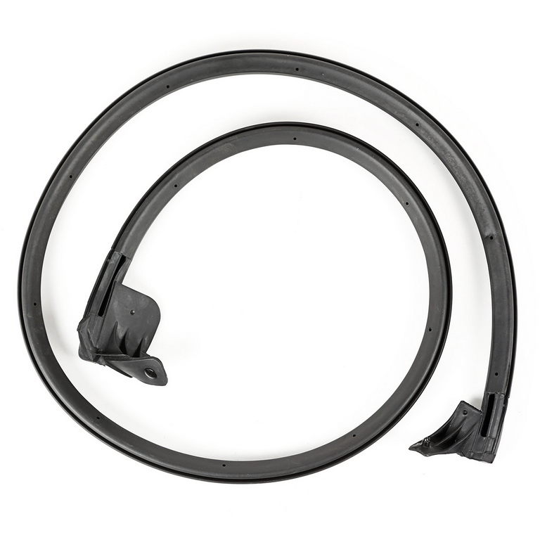 Door Seal, Front, Left, Half Doors; 07-18 Jeep Wrangler JK - 1