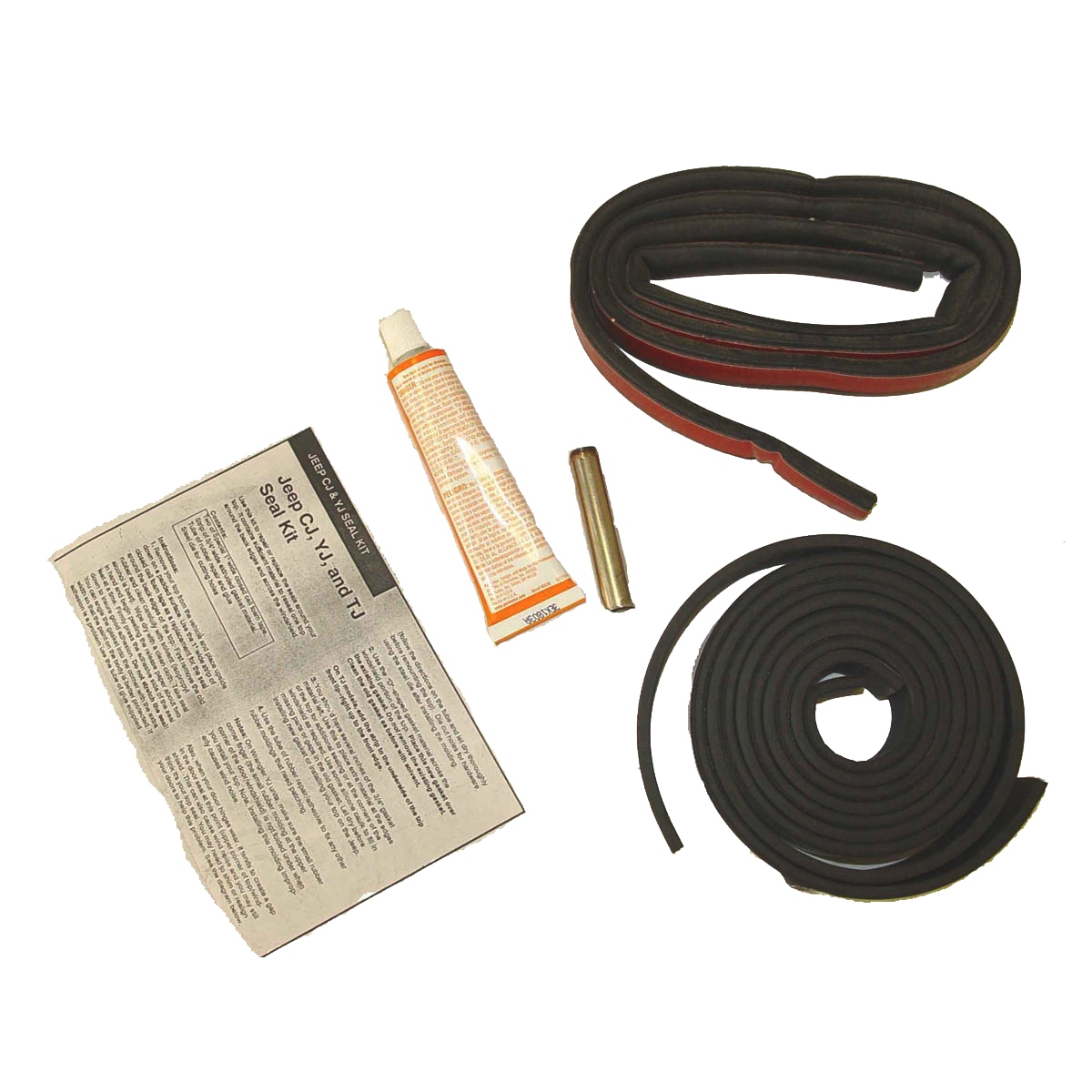 Hard Top Seal Kit; 76-06 Jeep CJ/ Wrangler YJ/TJ