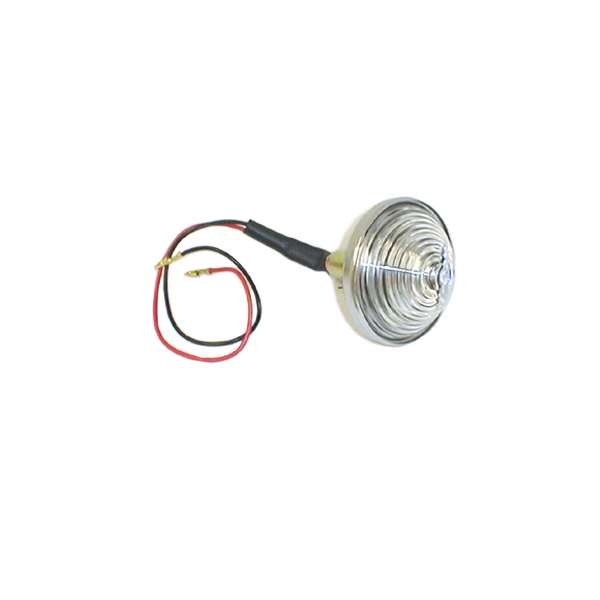Parking Light Assembly, Clear; 55-71 Jeep CJ5/CJ6