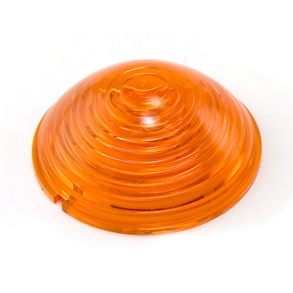 Parking Light Lens, Amber; 55-71 Jeep CJ