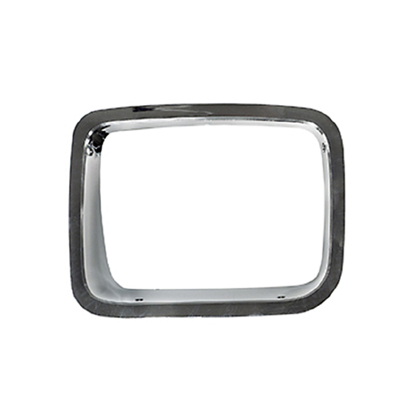 Headlight Bezel, Left, Chrome; 87-95 Jeep Wrangler YJ