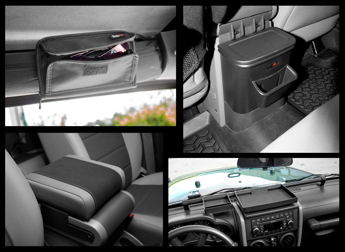 Roll Bar Comfort Kit, Interior; 07-10 Jeep Wrangler JK