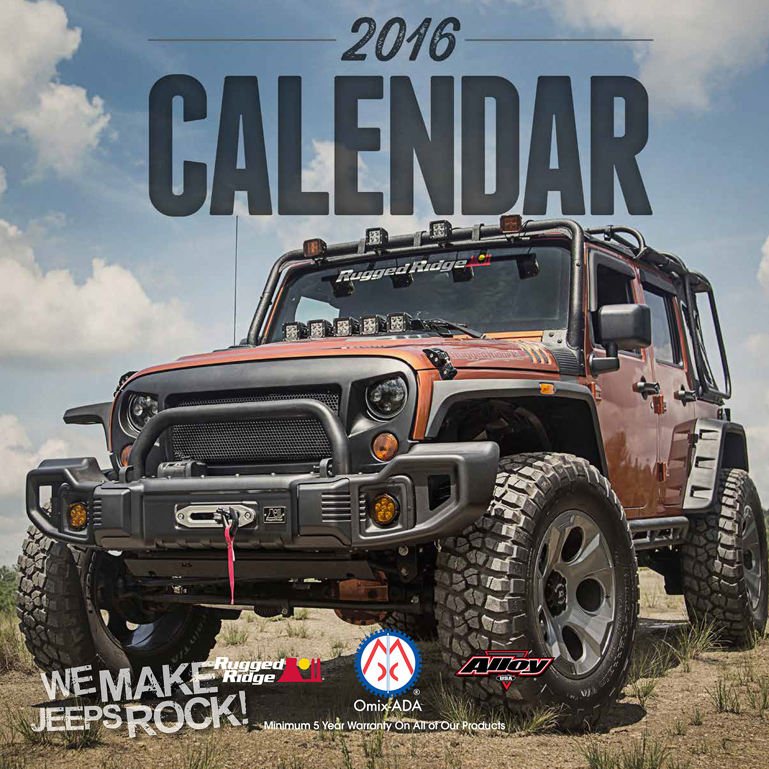 2016 Omix-ADA Calendar