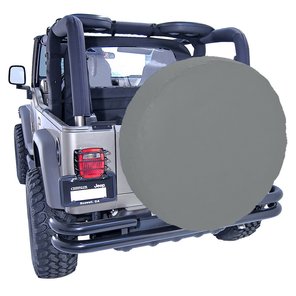 Spare Tire Cover, 35-36 Inch, Gray - 1