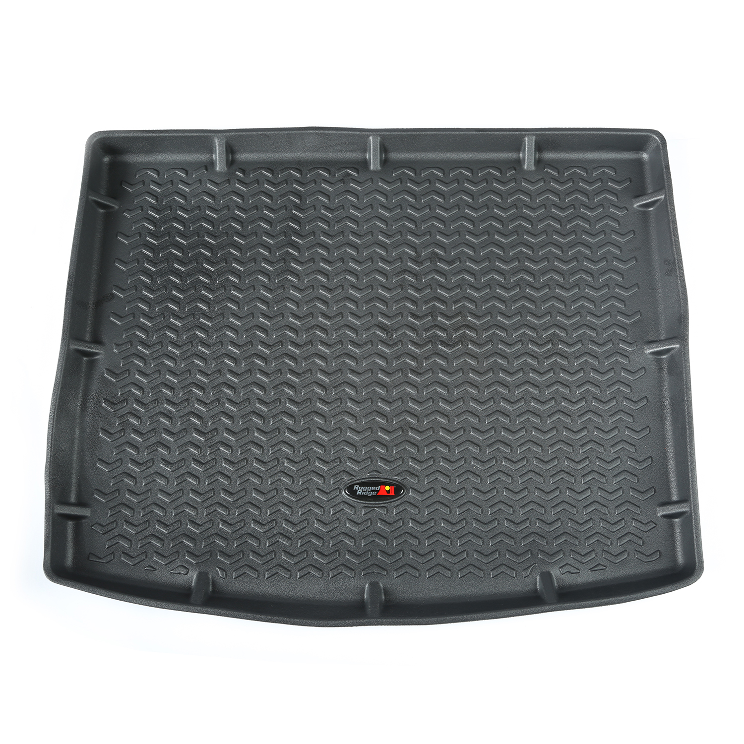 Floor Liner, Cargo; Black, 2014-2020 Jeep Cherokee KL  - 1