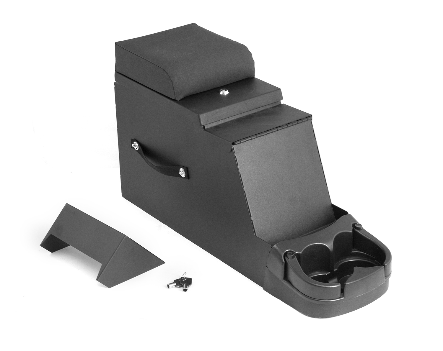 Konsola środkowa Stereo Security, czarna, 76-95 Jeep CJ/Wrangler