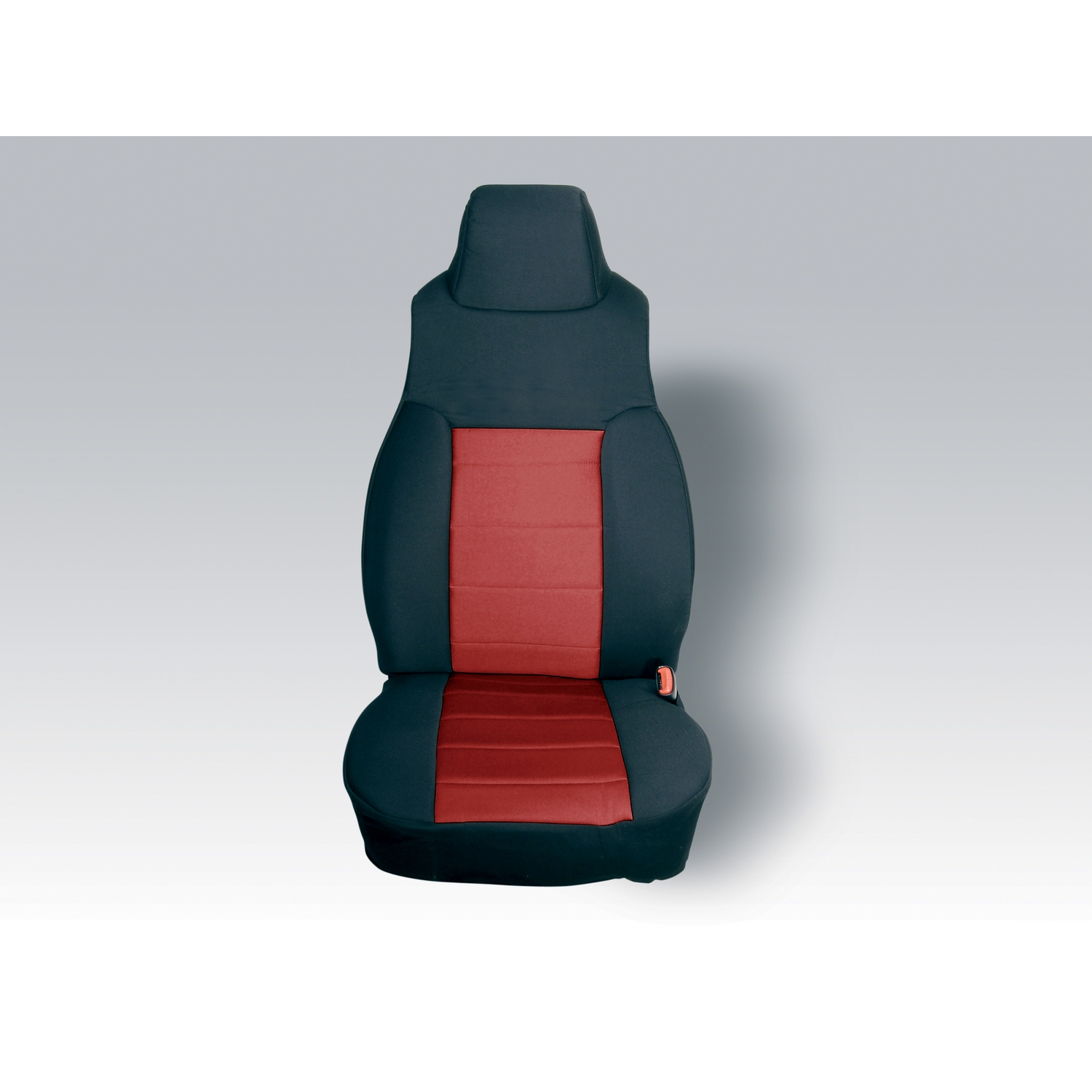 Seat Cover Kit, Front, Neoprene, Red; 03-06 Jeep Wrangler TJ - 1