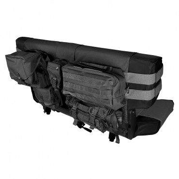 Seat Cover, Rear, Cargo, Black; 76-06 Jeep CJ/Wrangler YJ/TJ