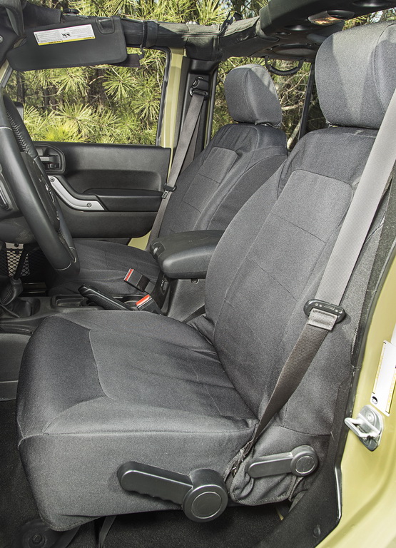 Pokrowce Elite Ballistic, zestaw, czarne, 4 Dr; 11-16 Jeep Wrangler JKU - 2