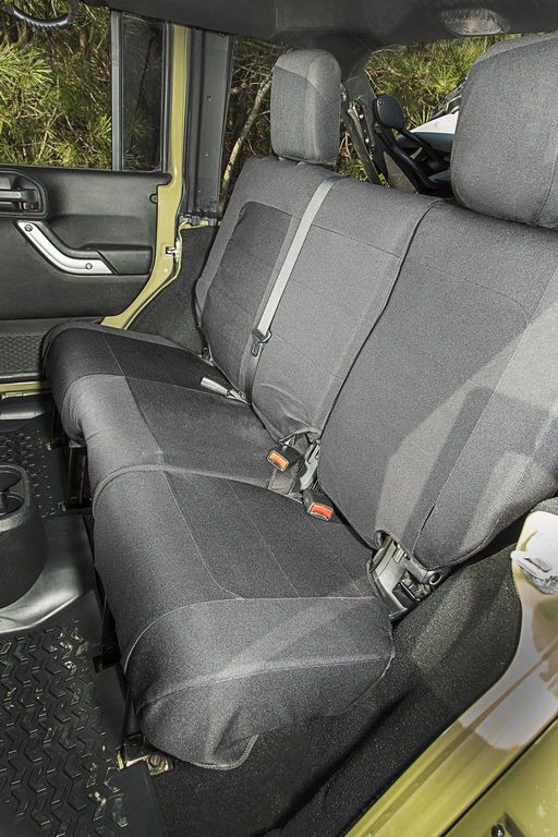 Pokrowce Elite Ballistic, zestaw, czarne, 4 Dr; 11-16 Jeep Wrangler JKU - 3