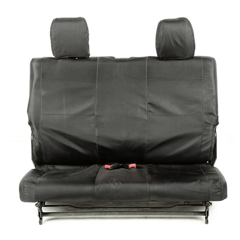 Pokrowce Ballistic, zestaw, czarne, 2 Dr; 11-18 Jeep Wrangler JK - 5