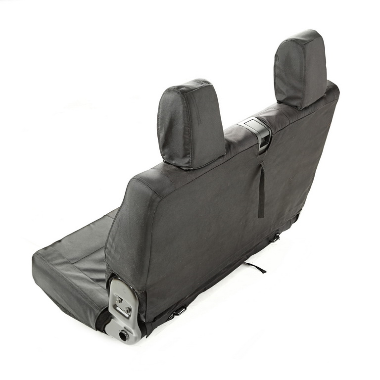 Pokrowce Ballistic, zestaw, czarne, 2 Dr; 11-18 Jeep Wrangler JK - 6