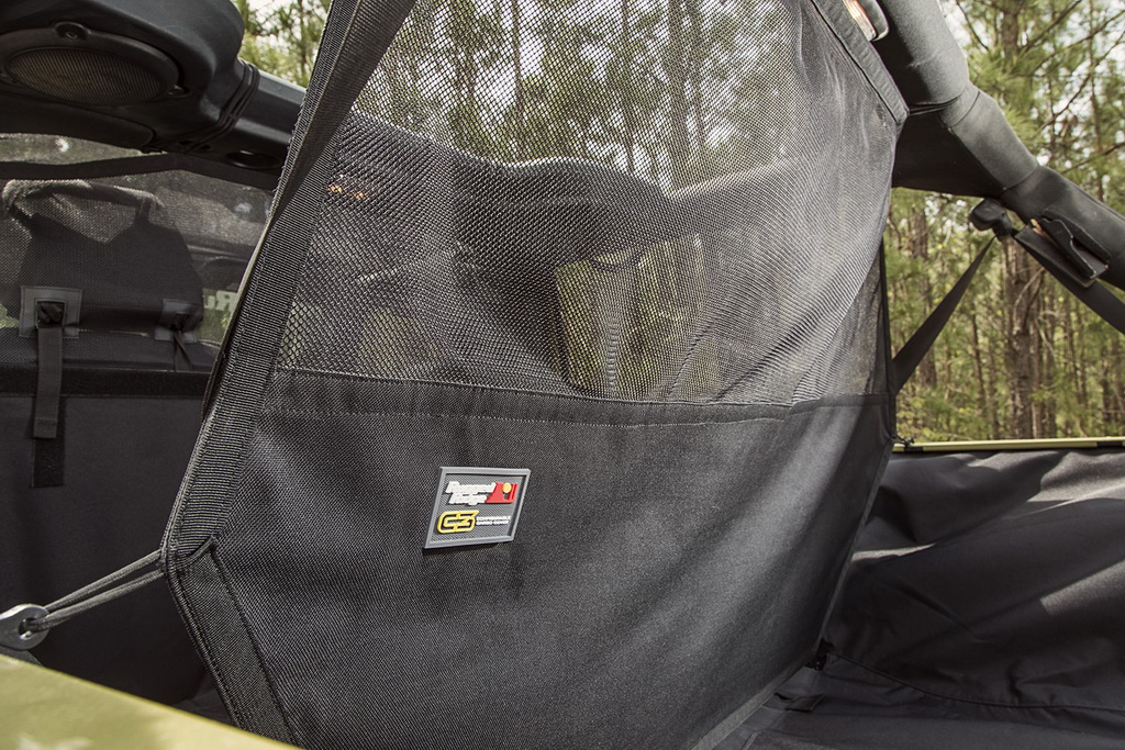 C2 Cargo Curtain, Rear; 07-21 Jeep Wrangler (4Dr)  / 20-21 Gladiator - 3