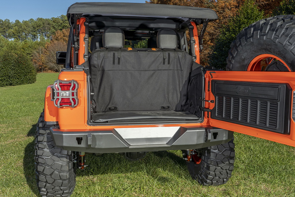 C3 Cargo Cover, 18-21 Jeep Wrangler JL, 2 Door - 2