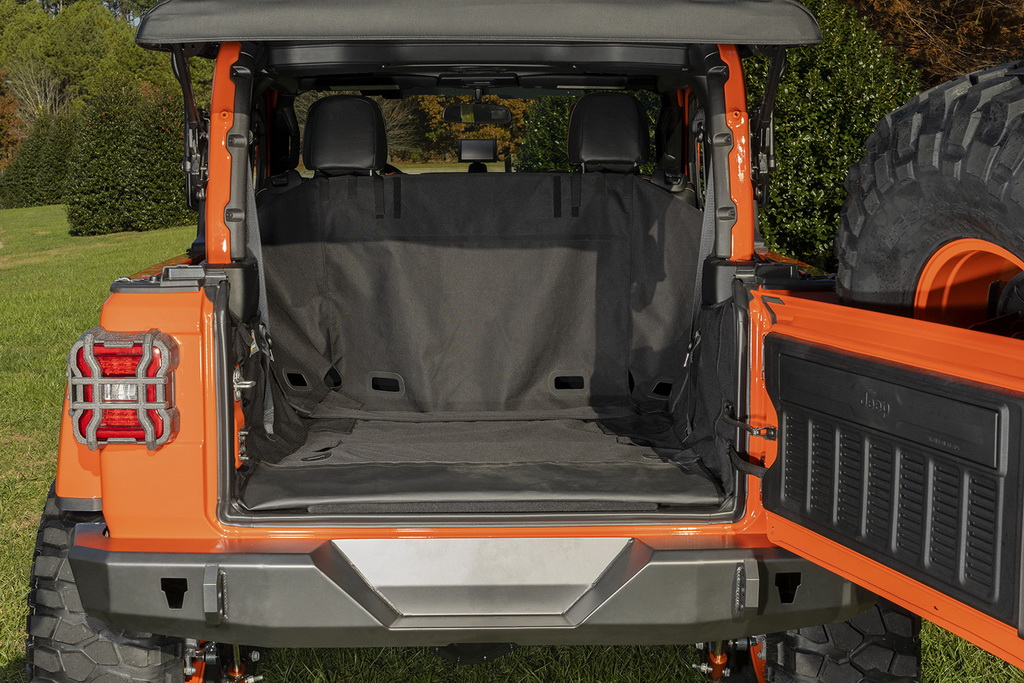 C3 Cargo Cover, 18-21 Jeep Wrangler JL, 2 Door - 3