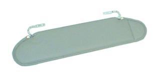 Sun Visor Kit; 72-86 Jeep CJ