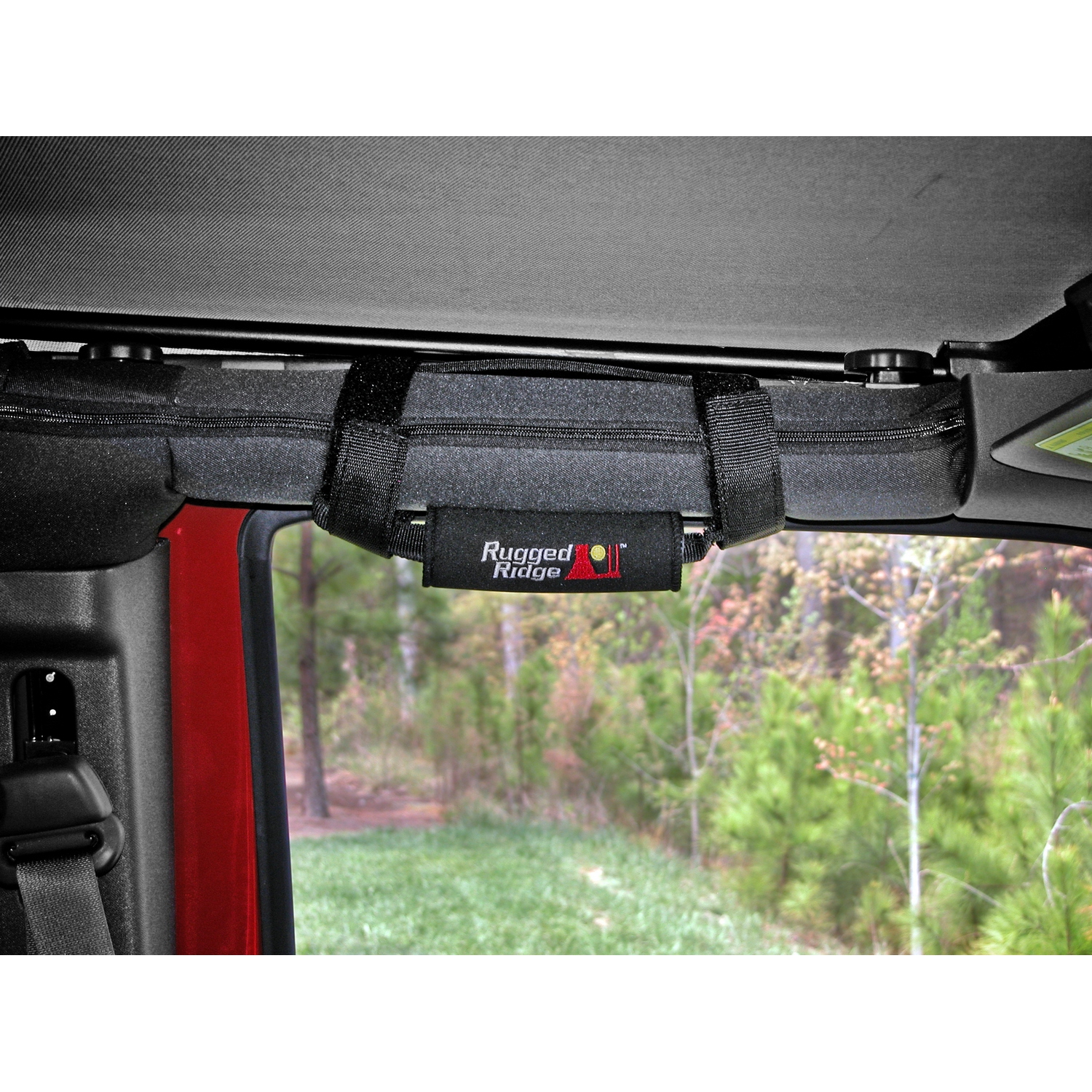 Grab Handle Kit, Neoprene, Black; 55-21 Jeep CJ/Wrangler / 20-21 Gladiator - 1