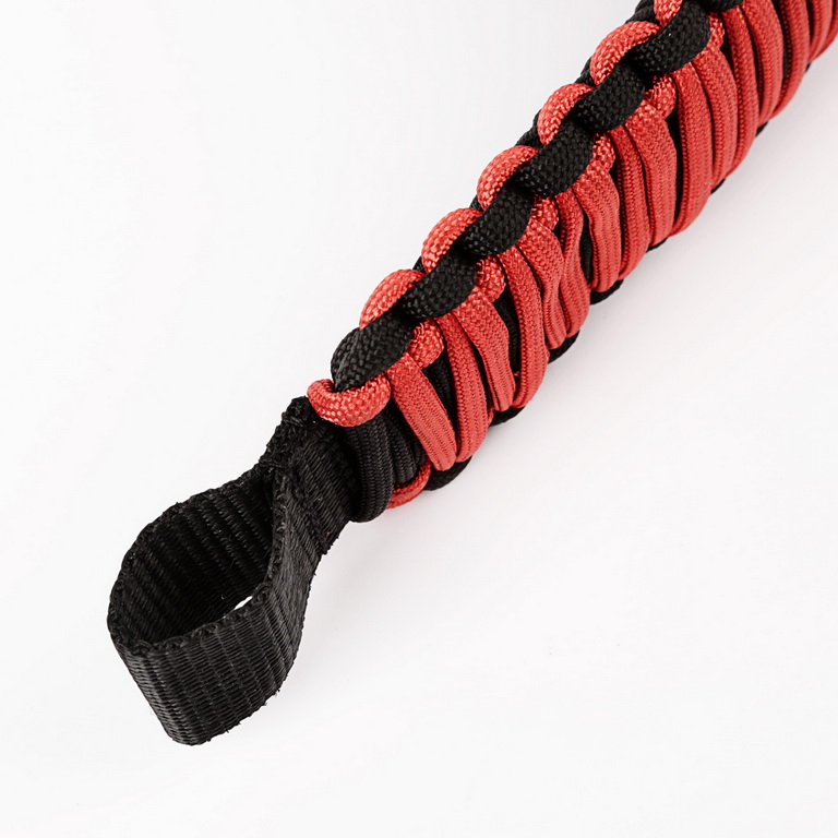 Czerwone uchwyty Paracord pod zagłówek, 07-17 Jeep Wrangler JK  - 2
