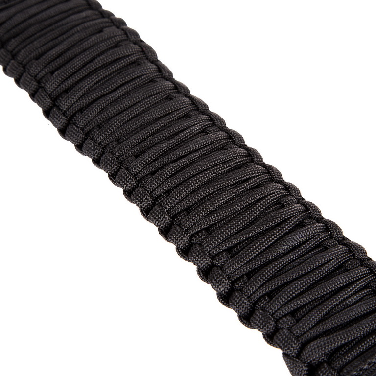 Grab Handle, Paracord, A-Pillar/Seat Mounted, Black; 07-18 Wrangler JK - 3