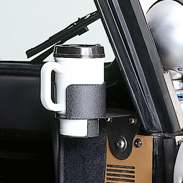 Cup Holder, Windshield Mounted; 76-95 Jeep CJ/Wrangler YJ