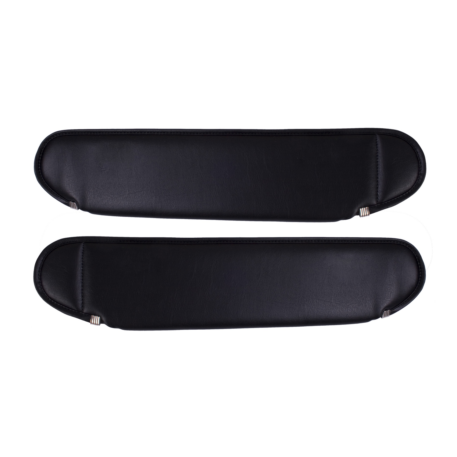 Sun Visor Kit, Black; 87-95 Jeep Wrangler YJ
