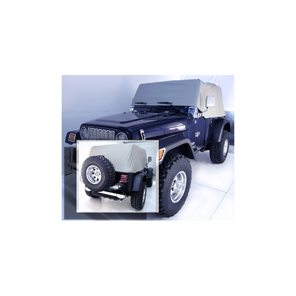 Pokrowiec kabiny pasażerskiej szary 92-06 Jeep Wrangler