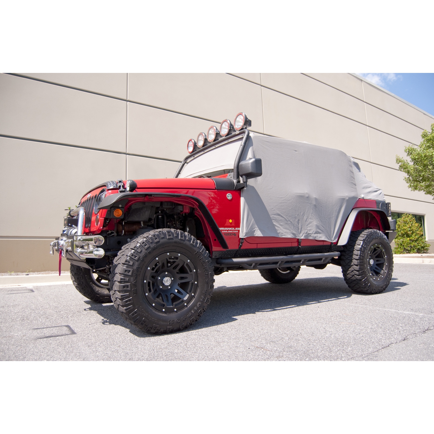Cab Cover, Gray; 07-18 Jeep Wrangler JK - 1