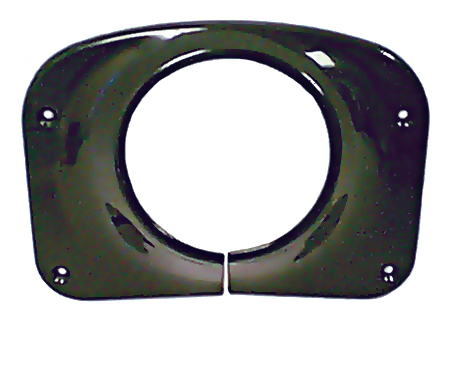 Steering Column Cover, Black; 76-86 Jeep CJ