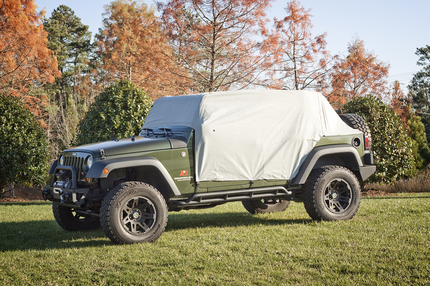 Pokrowiec kabiny pasażerskiej szary 07-18 Jeep Wrangler JK/JL 4 drzw.