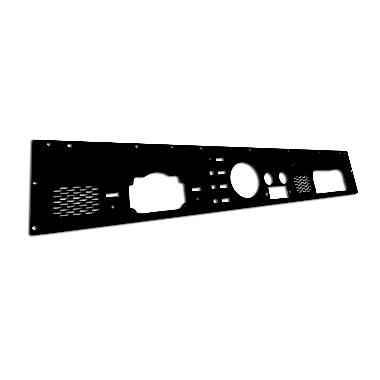 Panel deski rozdzielczej czarny 76-86 Jeep CJ