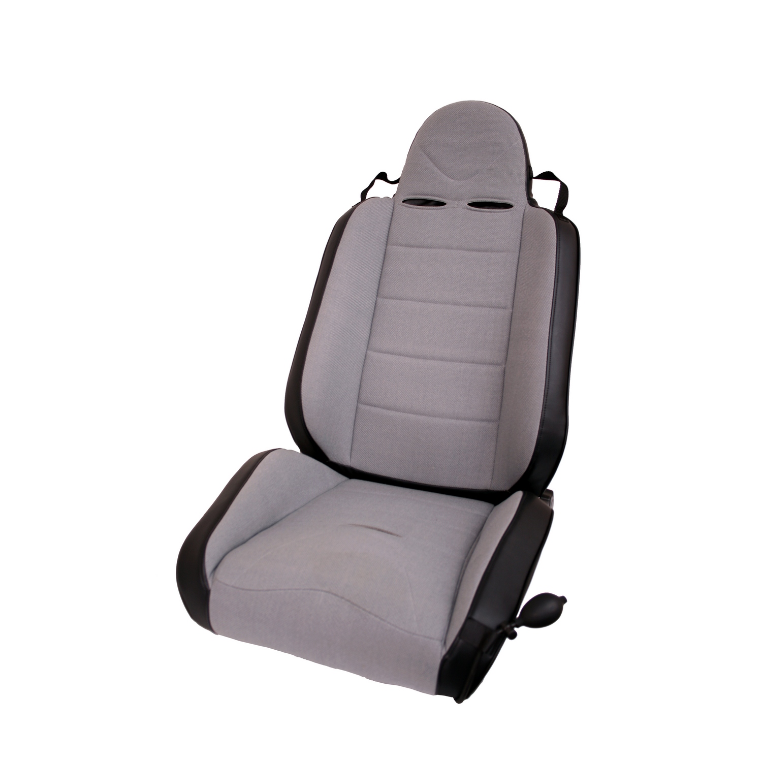 XHD Off Road Racing Seat, Reclinable, Gray; 76-02 CJ/Wrangler YJ/TJ - 1