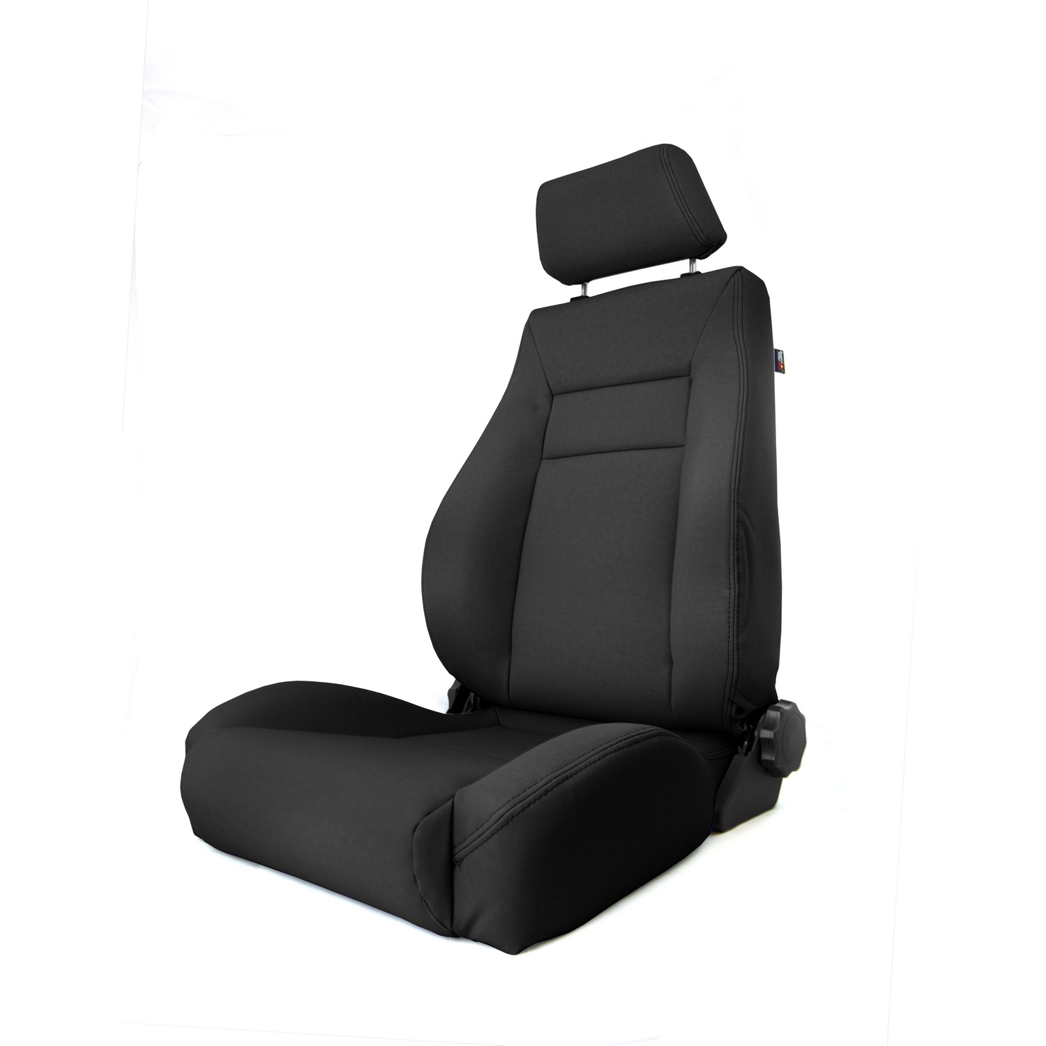 Ultra Seat, Front, Reclinable, Black; 97-06 Jeep Wrangler TJ - 1