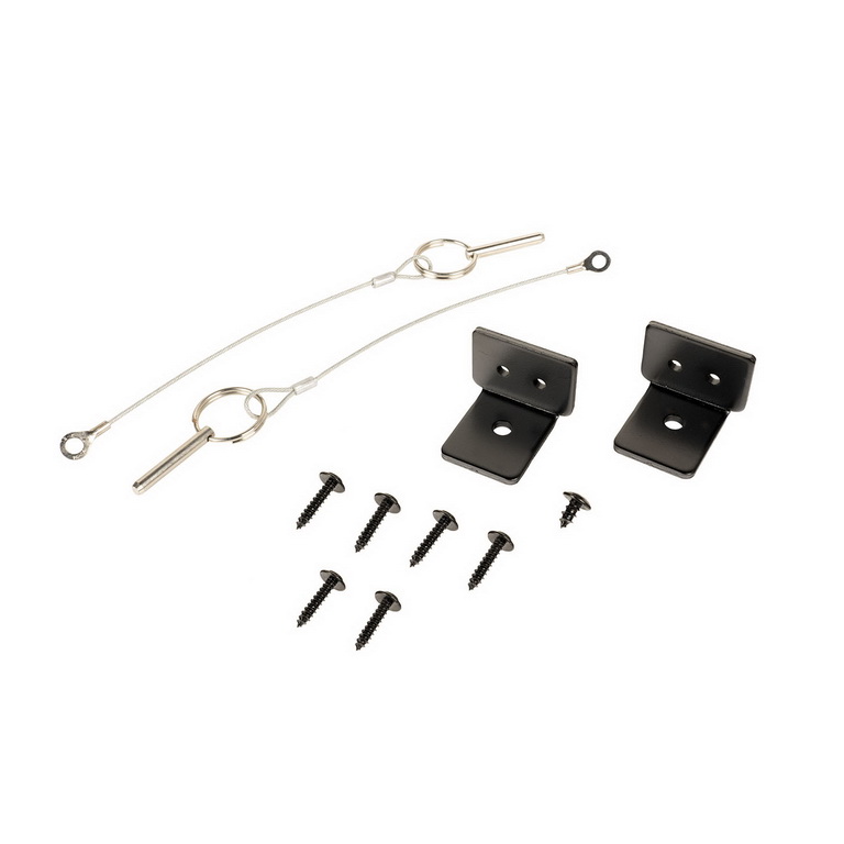 Brackets w/Pins & Screws, Dr Surrounds; 97-06 TJ  - 1