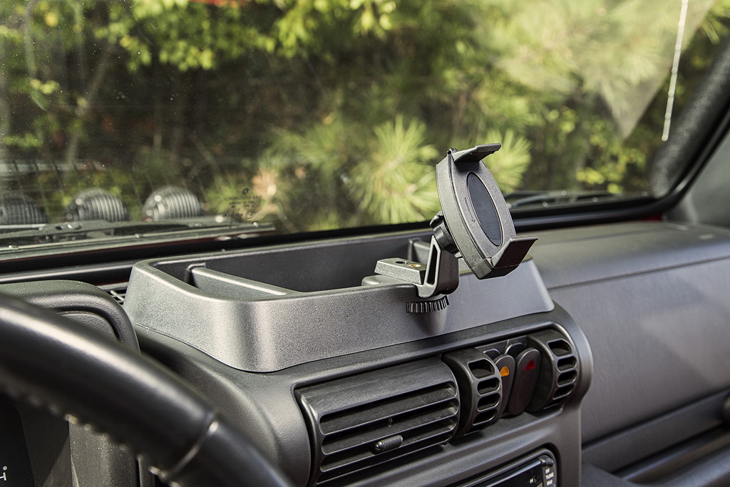 Dash Multi-Mount, Phone Holder; 97-06 Jeep Wrangler TJ/LJ - 5
