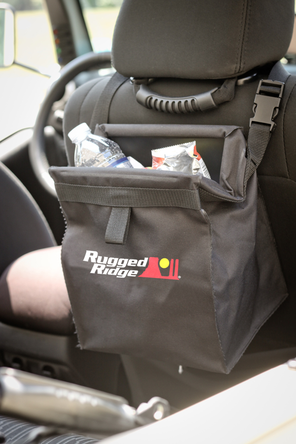 Trash Bin, Seat Back Mounted, Removable  - 1