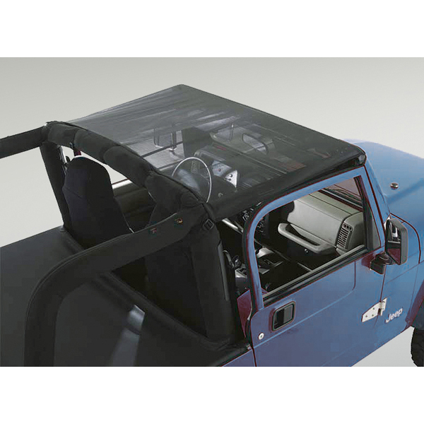 Summer Brief, Mesh; 97-06 Jeep Wrangler TJ - 1