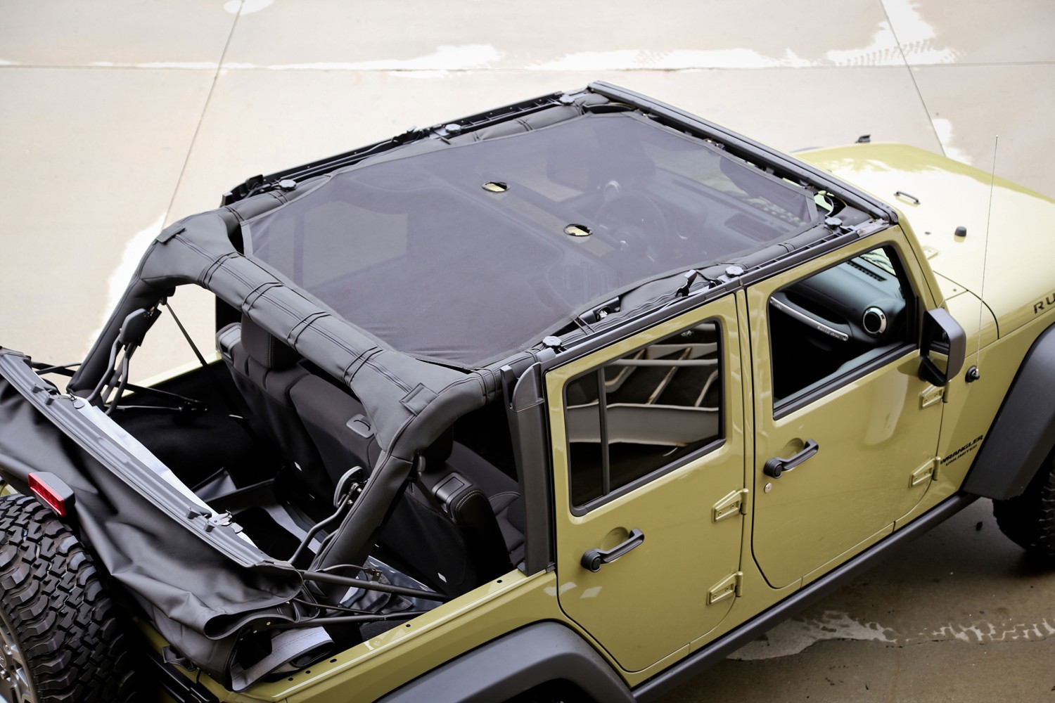 Dach siatkowy typu Eclipse 07-15 Jeep Wrangler JK 4 drzw.